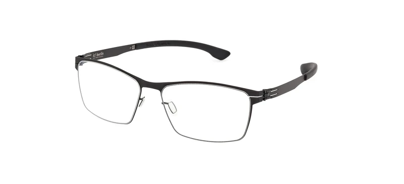 ic! berlin Ic5059 Lunettes de Soleil, Matte Black, 55