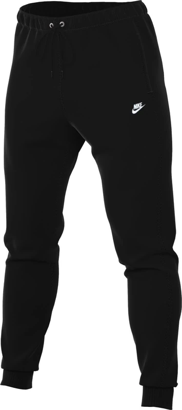 Nike Men's Club Ft Jogger, Black/Black/White, XXL