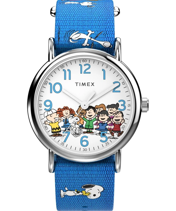 Timex Unisex Analogue Watch Weekender x Peanuts Gang's All Here