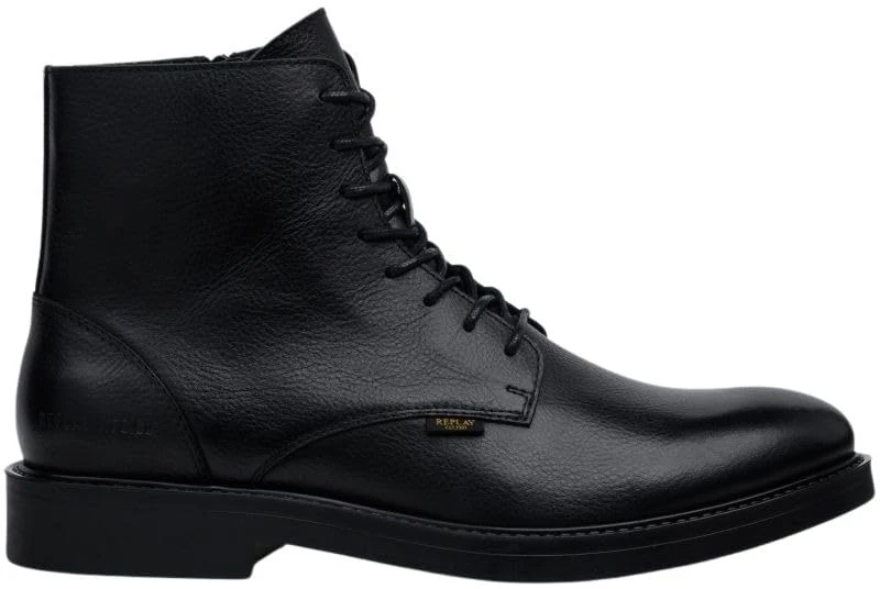 Replay Men's GMC1C Fashion Boots, 003 Black, 46 EU, 003 Black, 12 UK - Image 1