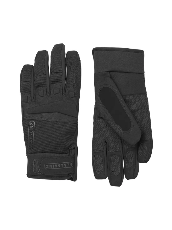 SEALSKINZ Sutton Waterproof All Weather MTB Glove | Black | Small | Cycling Glove, Mountain Biking - Image 1