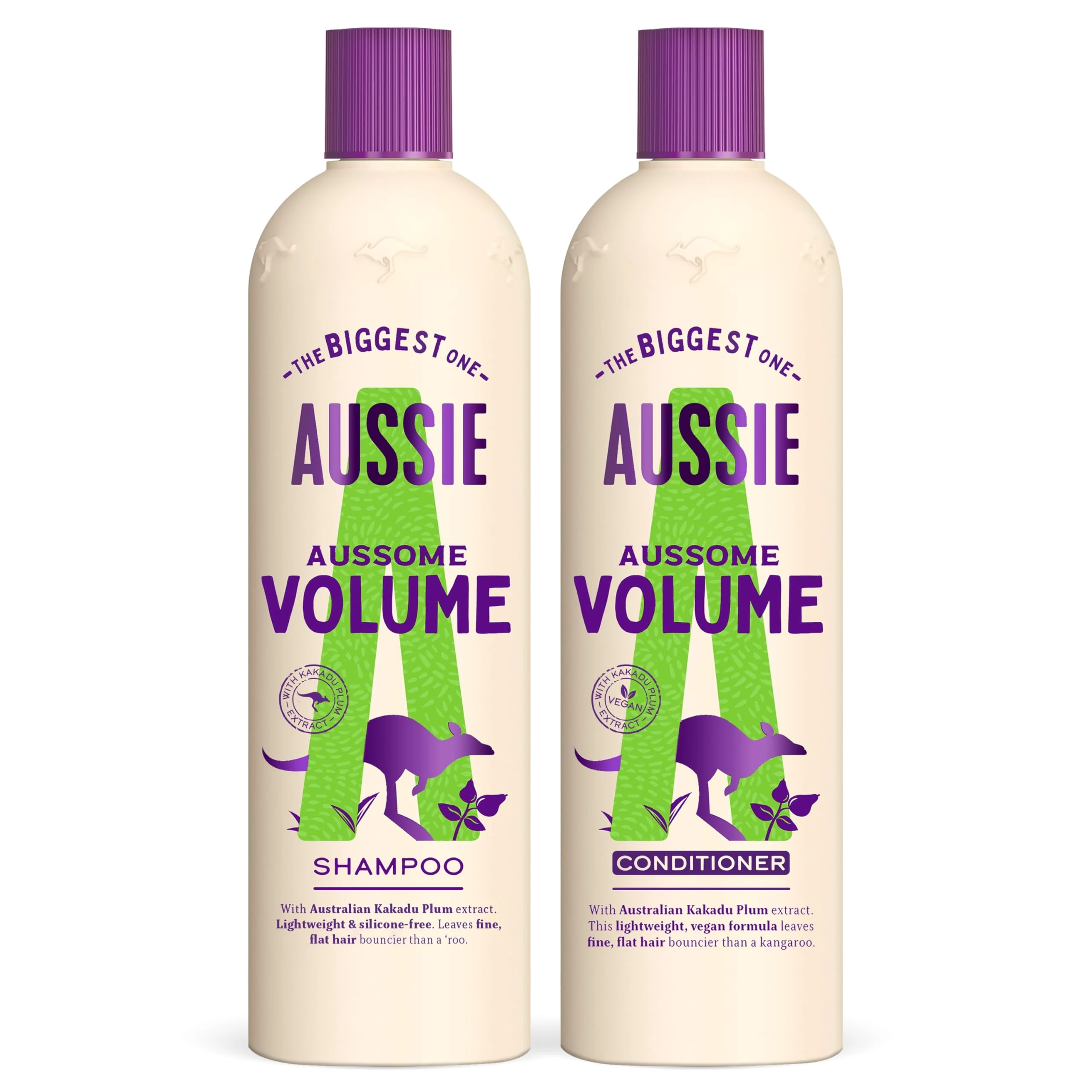 Bundle of Aussie Aussome Volume Conditioner 470ml + Aussie Aussome Volume Shampoo 675ml