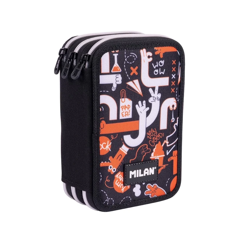 MILAN® Pencil case 3 Floors with Contents Special Series Fingers
