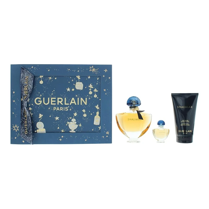 Guerlain Shalimar 3 Piece Gift Set: Eau de Parfum 50ml