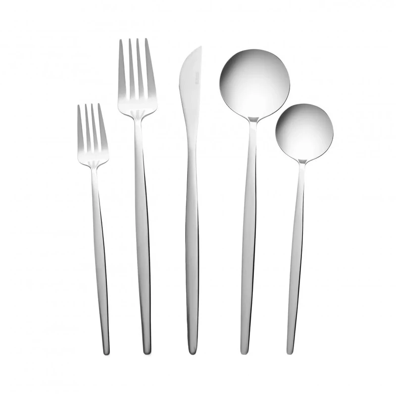 Karaca Orion Silver 60 Piece Cutlery Set for 12 People