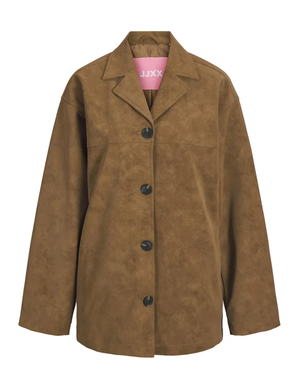 JACK & JONES Women's Jxlola Mid Jacket OTW, Dachshund, L, Dachshund, L - Image 1