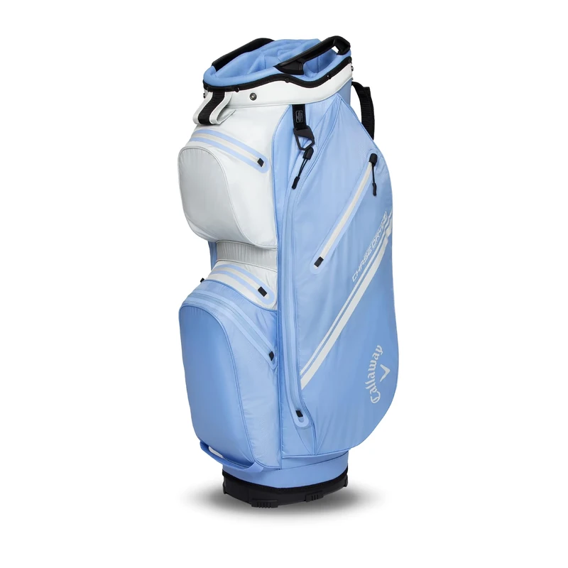 Callaway Golf Chase Dry Waterproof Cart Bag 2025, Hydrangea/Silver