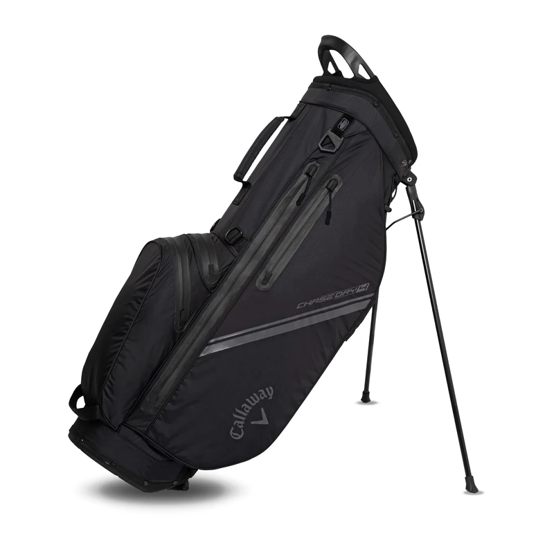 Callaway Golf Chase Dry Waterproof Stand Bag 2025, Black