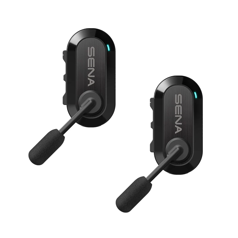 Sena BiKom 20 Outdoor Mesh Communication System, Lightweight, weighing only 20 grams (Black, Dual Pack) - Image 1