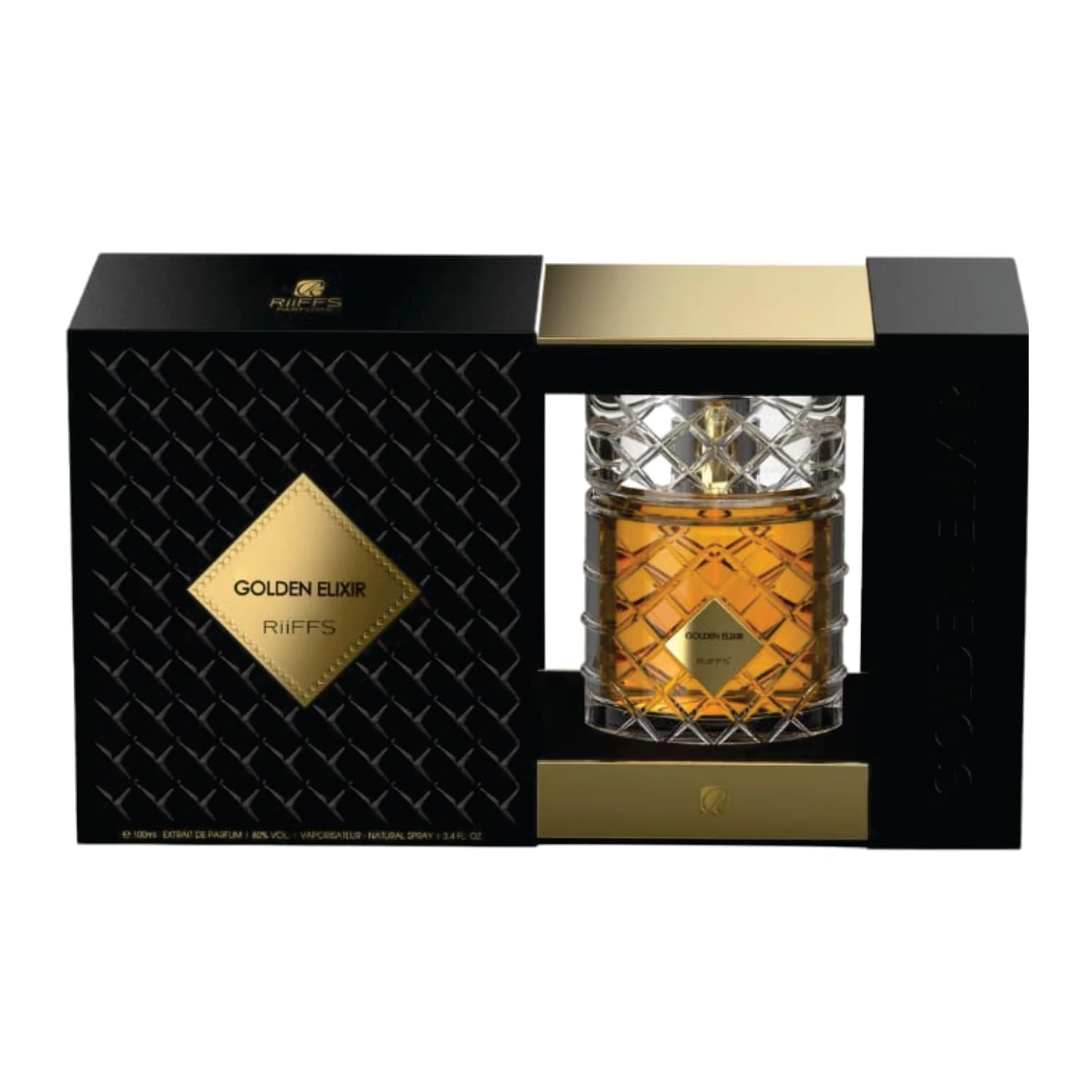 Sapphire's Choice - Golden Elixir Perfume Spray for Men and Women (100ml) | Cinnamon, Vanilla and Oud Fragrance | Made in UAE