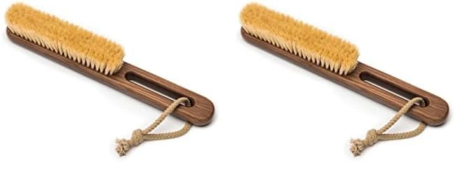 Vegan clothing brush from Steamery, ideal for pet owners. Acts as a dog hair remover and removes lint (Pack of 2) - Image 1