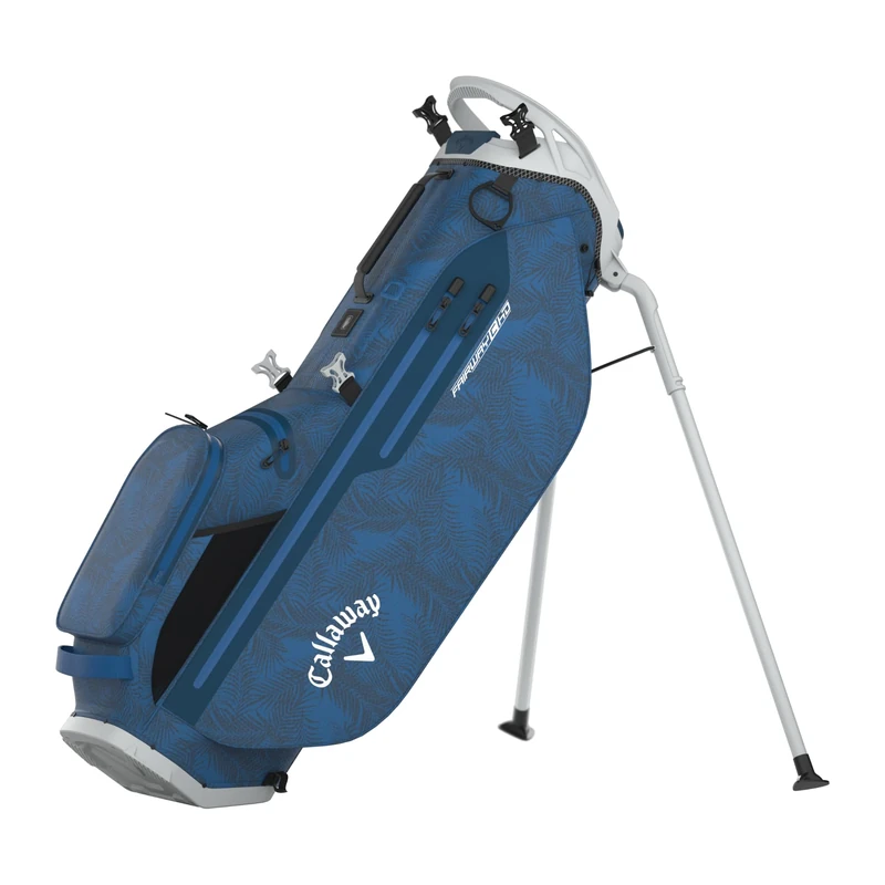 Callaway Golf Fairway C HD Waterproof Stand Bag 2025, Blue Palms/Grey