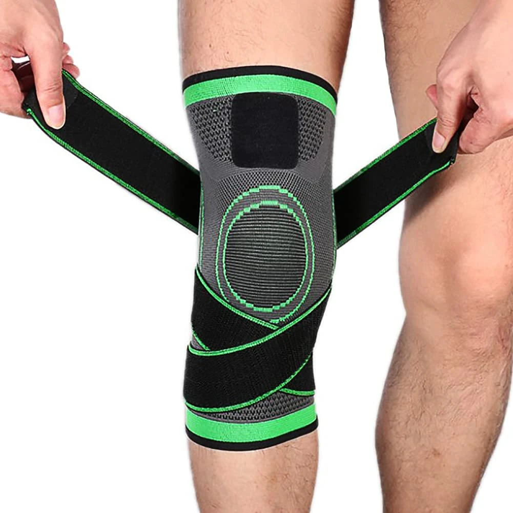 NuVigor Knee Support Brace,Compression Knee Sleeves for Men/Women,Knee Brace for Knee Pain,Arthritis, Joint Pain, Ligament Injury, Meniscus Tear, ACL, MCL, Tendonitis, Running, Sports(Green,XXL)