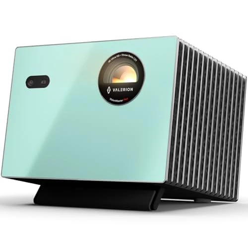 Valerion StreamMaster Plus Triple Laser Projector, 2X Faster Performance, 4ms Lag-Free Gaming, TV-Rich Streaming, IMAX, AI 4K UHD, Voice Control, with Active 3D, Dolby Vision&Atmos