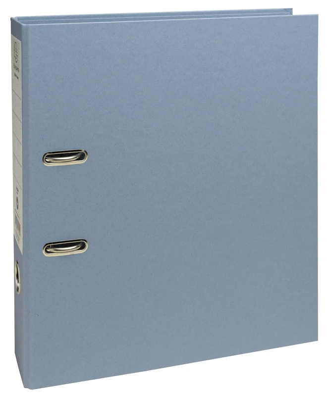 Exacompta - Ref 53239E - Box of 10 A4 Lever Arch Files Prem'Touch AUTENTIK - 80mm Spine - 80mm Mechanical - External Dimensions: 32 x 28.5 x 8 cm - A4 File Format - Assorted