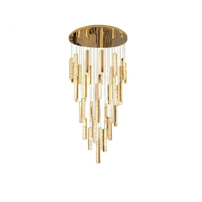 LED Crystal Chandelier Compatible with Ceiling Lights Living Room Bedroom Shades Restaurant Stairwell Gold Lights,Led Chandeliers