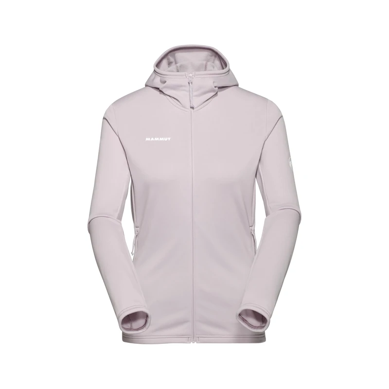 Mammut Aconcagua Light ML Hooded Jacket Women | Breathable Midlayer Clothing, for Outdoor Activities | Alpine Calamint, XL