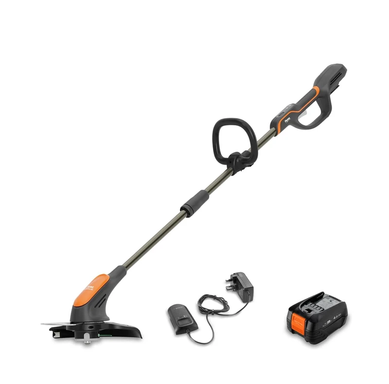 Flymo 18V UltraTrim 300 Cordless Grass Trimmer – Powerful & Lightweight with 30cm Cutting Width, Adjustable Handle & Precision Edging – Battery & Charger Included