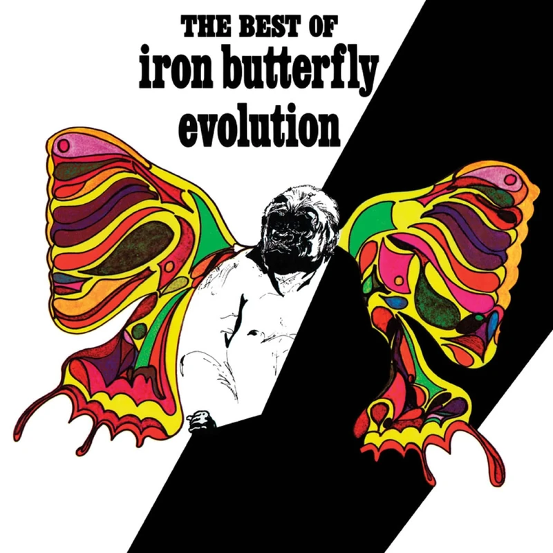 The Best Of Iron Butterfly - Evolution (180 Gram Metallic Silver Audiophile Vinyl/Limited Edition) [Vinyl LP] [VINYL]