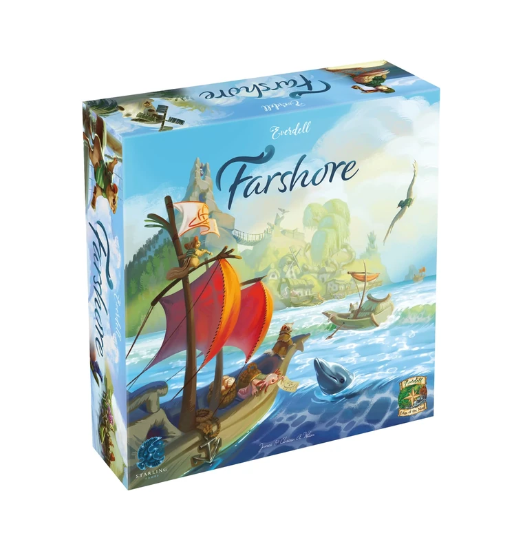 Asmodee Everdell Farshore Board Game, 1-4 Players, 10+ Years, Italian Edition