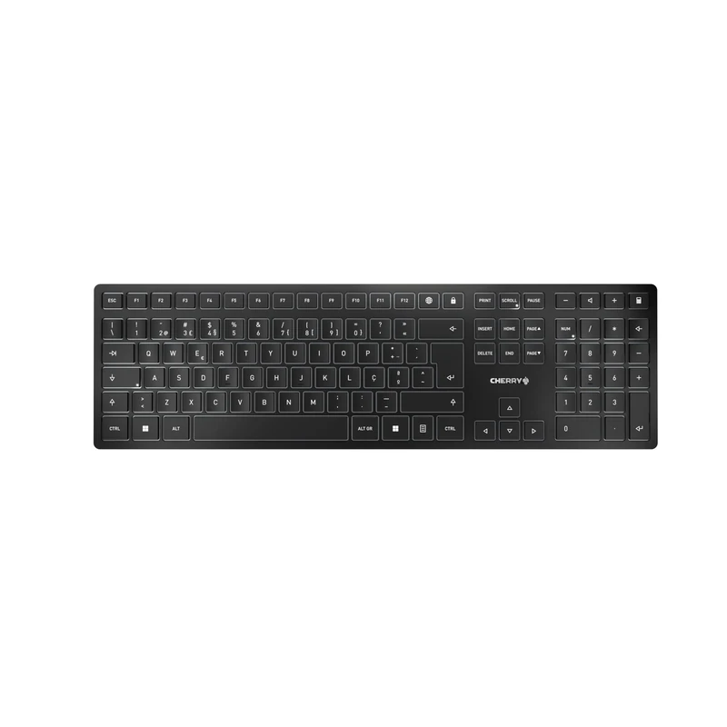 CHERRY KW 9100 SLIM Wireless Keyboard - Portuguese Layout
