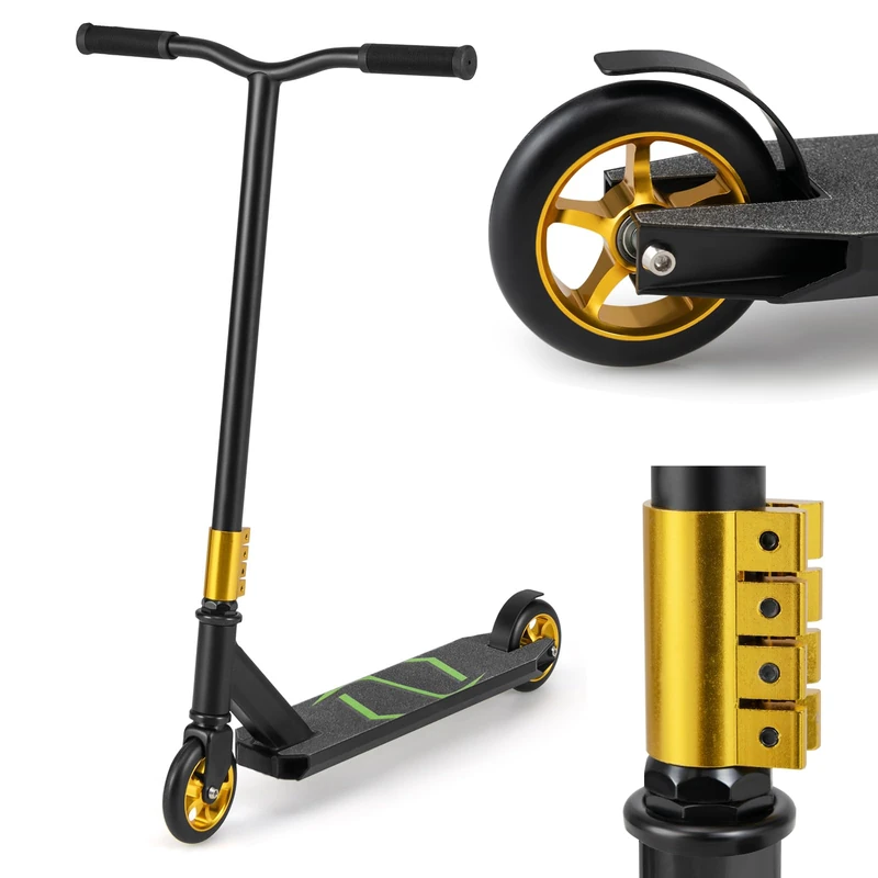 GYMAX Pro Stunt Scooter for Kids & Teens Ages 10+