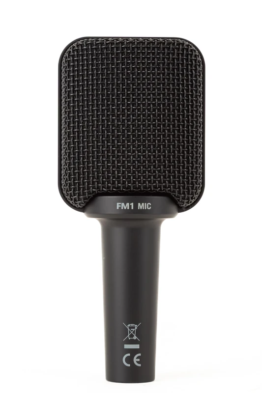 Samson FM1 Flat Instrument Microphone with Low Profile Design for Drums Percussion and Acoustic Instruments Includes XLR Connector Rugged Construction for Stage and Studio Applications