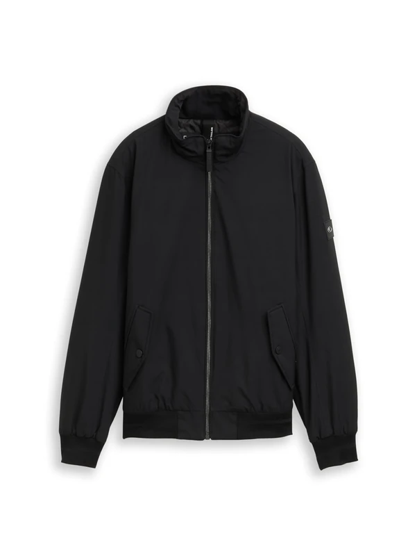 TOM TAILOR Men's 1046978 Jacket, 29999-Black, 3XL, 29999 - Black, 3XL