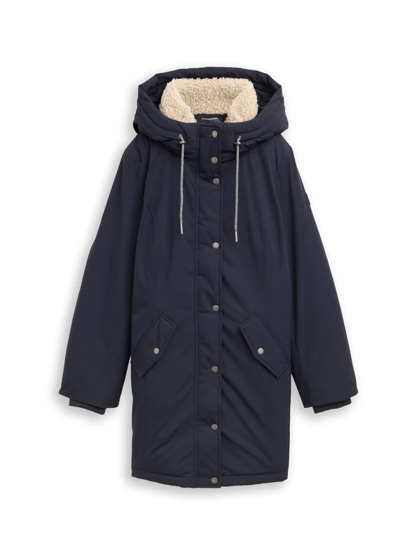 TOM TAILOR Women's 1047531 Jacket, 10668-Sky Captain Blue, M, 10668 - Sky Captain Blue, M