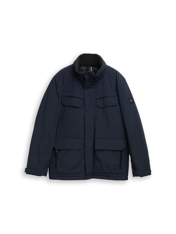 TOM TAILOR Men's 1046980 Jacket, 10668-Sky Captain Blue, L, 10668 - Sky Captain Blue, L