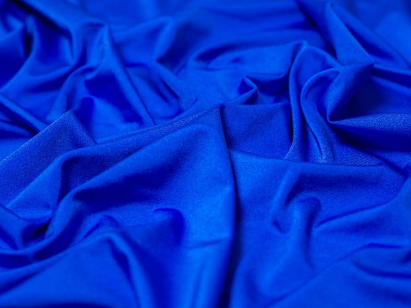 Minerva Core Range Activewear Lycra Stretch Knit Fabric Royal Blue - Medium Weight & Suitable for Dressmaking - Approx Width: 150cm / 60" - Sold per metre