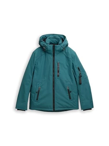 TOM TAILOR Men's 1047039 Jacket, 14171-Jasper Green, M