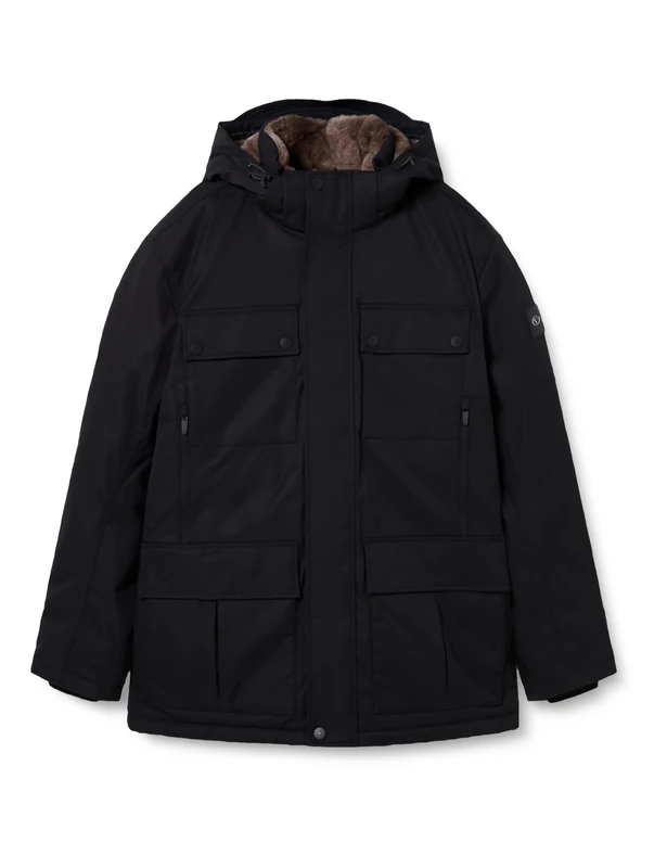 TOM TAILOR Men's 1046981 Jacket, 38833-Bag Brown, 3XL, 38833 - Bag Brown, 3XL