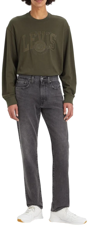 Levi's Men's 502 Taper Jeans, Pepper Warm, 38W / 32L - Image 1