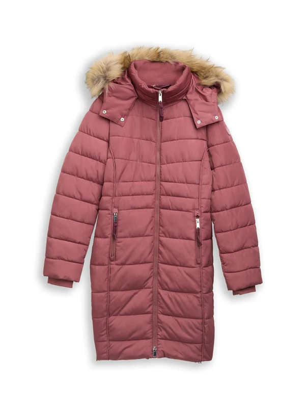 TOM TAILOR Women's 1047533 Jacket, 10976-Deeply Mauve, XS, 10976 - Deeply Mauve, XS
