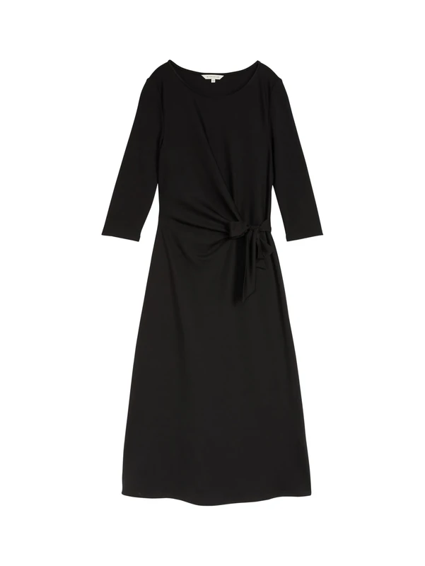 TOM TAILOR Women's 1047642 Dress, 14482-Deep Black, 36