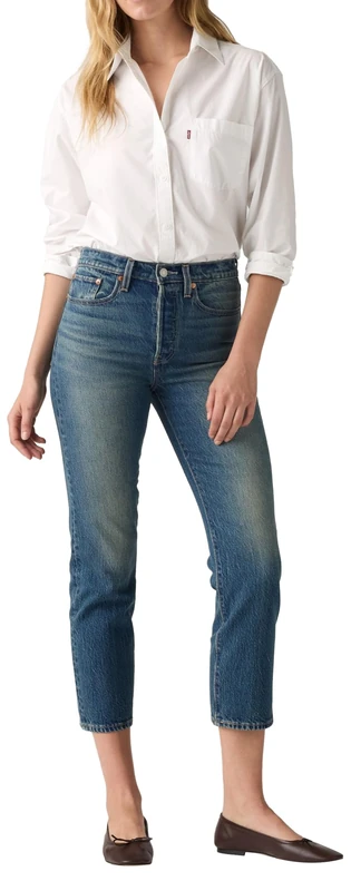 Levi's Wedgie Straight Outer Point, Outer Point, 25W x 26L