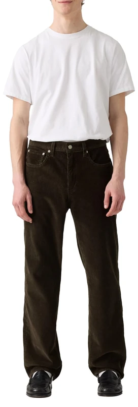 Levi's Men's 568 Loose Straight Trouser, Black Olive 10w Cord, 30 W/32 L