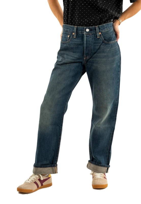 Levi's Women's 501 90s Jeans, Educate in Arts Selv, 34W x 30L