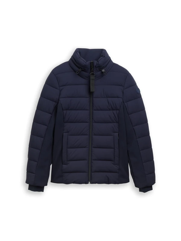 TOM TAILOR Women's 1048287 Jacket, 10668-Sky Captain Blue, L, 10668 - Sky Captain Blue, L