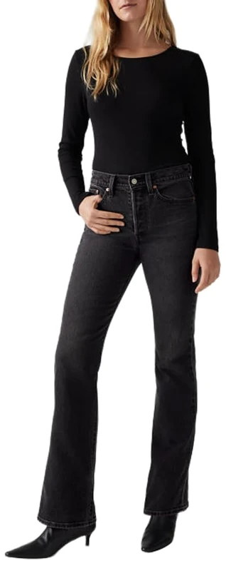 Levi's Wedgie Boot On The Town No Crackle, On The Town No Crack, 27W x 32L