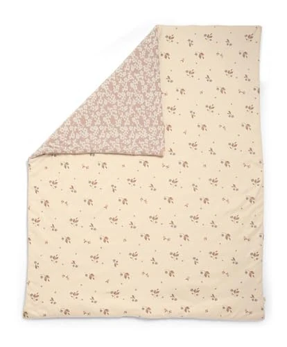 Mamas & Papas Nursery Cot/Cotbed Quilt 2.5 tog, Berry/Peony