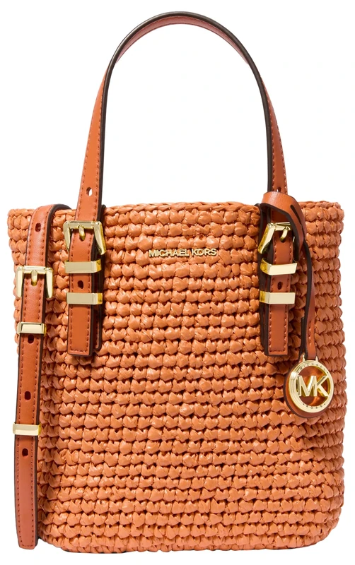 Michael Kors 32S5GQNC0W-888 XS NS TOTE XBODY Female ORANGE PUNCH Size One Size