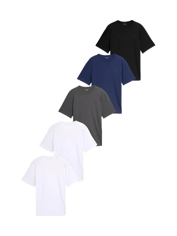 TOM TAILOR Men's T-Shirt, 10311 Cosmos Blue, XL