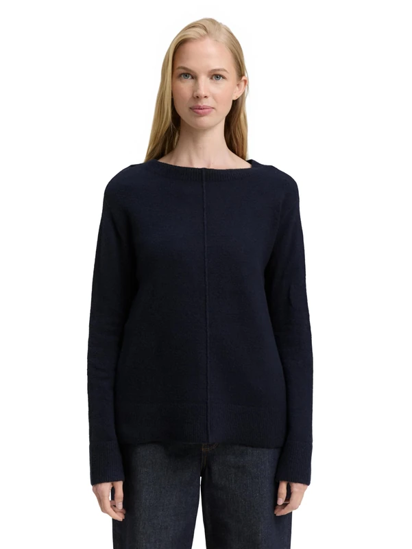 TOM TAILOR Women's Jumper, 11019 - Lunar Eclipse, M