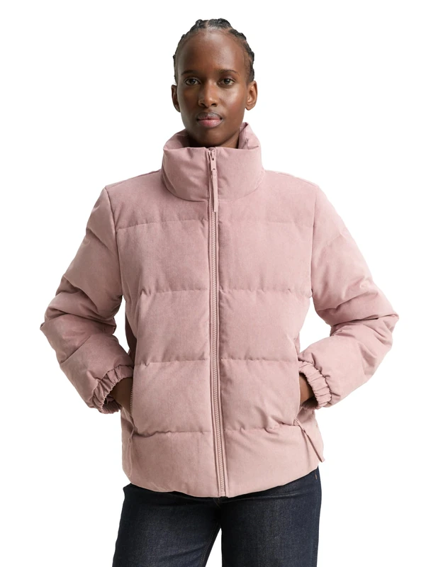 TOM TAILOR Denim Women's 1047545 Jacket, 11014-Antique Rose, XL, 11014 - Antique Rose, XL