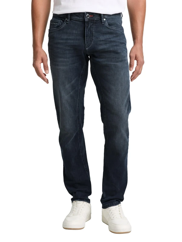 TOM TAILOR Men's 1047986 Jeans, 10170-Blue Black Denim, 31W / 34L