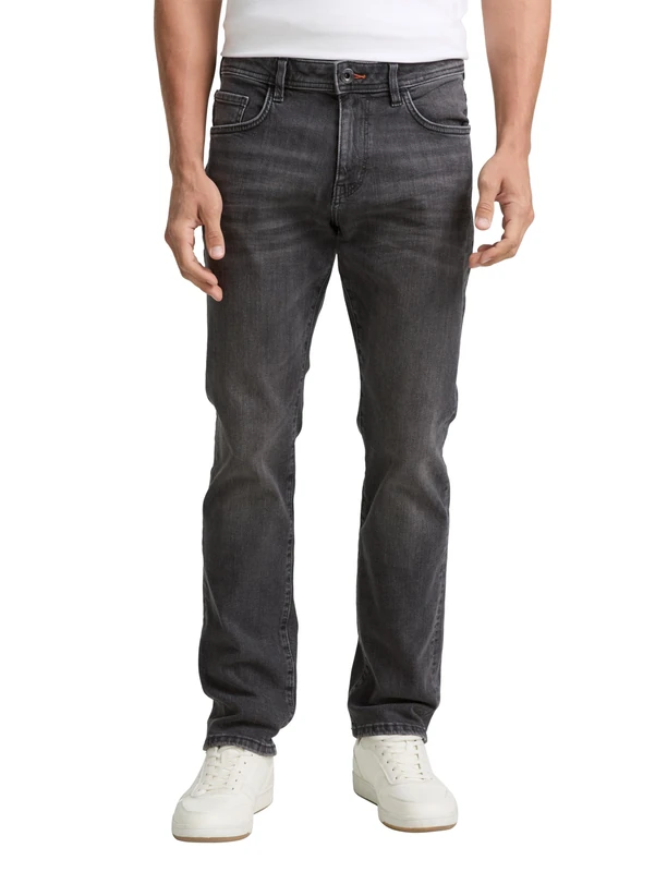 TOM TAILOR Men's 1048364 Jeans, 10210-Grey Denim, 36W / 32L