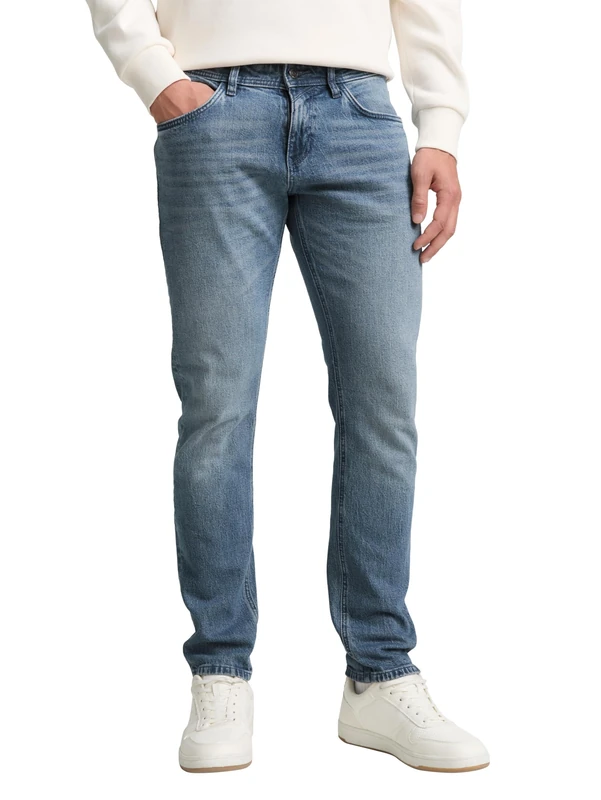 TOM TAILOR Denim Men's Jeans, 10162 - Mid Stone Blue Grey Denim, 32 W/34 L
