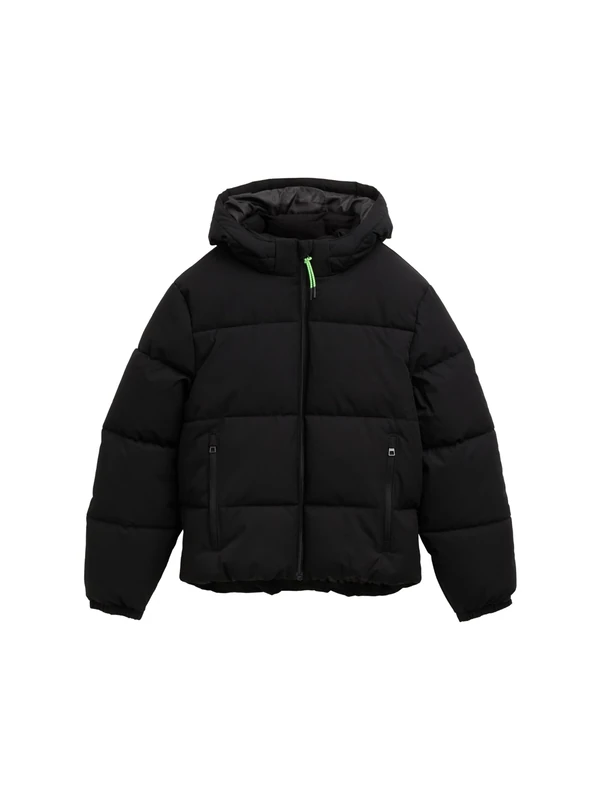 TOM TAILOR Boys' 1047601 Jacket, 29999-Black, 128, 29999 - Black, 128